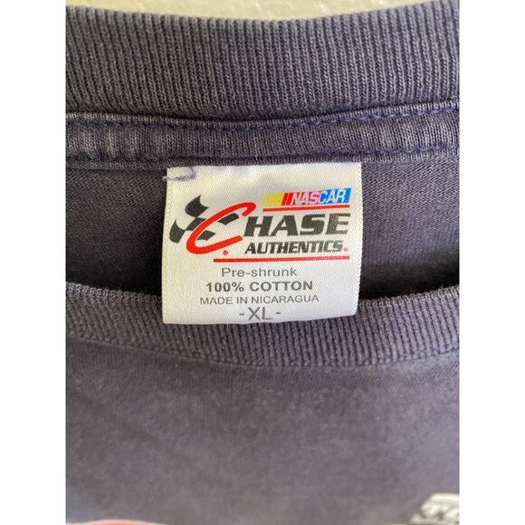 Chase Authentics NASCAR Jimmie Johnson 48 Mens XL Blue Graphic T-Shirt Racing - Picture 3 of 6